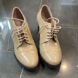 Jeffery Campbell Tan Oxford Shoes